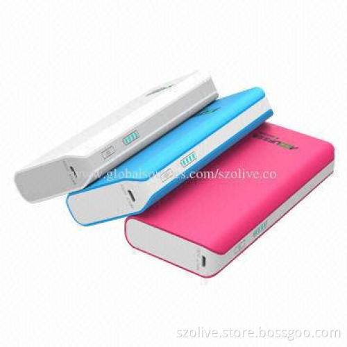 Li-polymer Battery Power Banks, 8,800/10,400mAh battery capacity